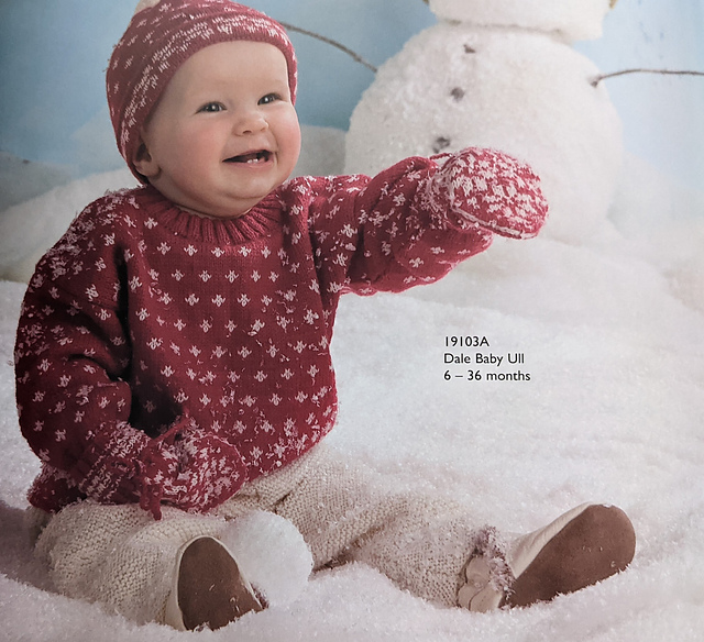 19103A Pullover, Pants, Cap & Mittens