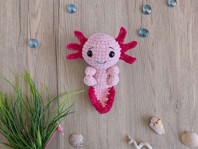 Plush Axolotl