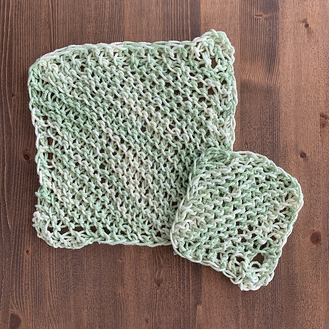 Easy Beginner Dishcloth