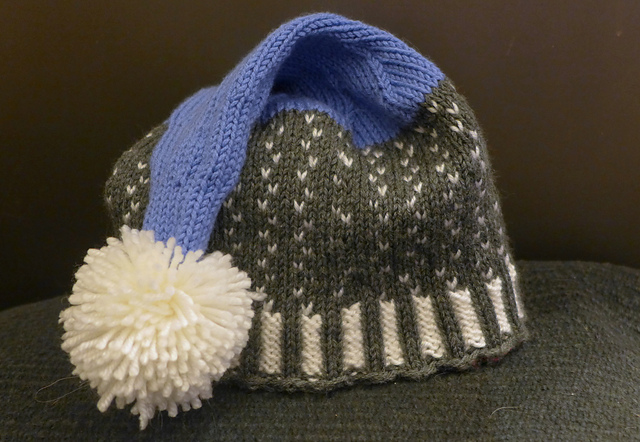 Snowy Night Stocking Cap