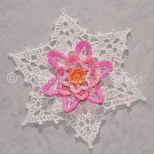 Water Lily Snowflake
