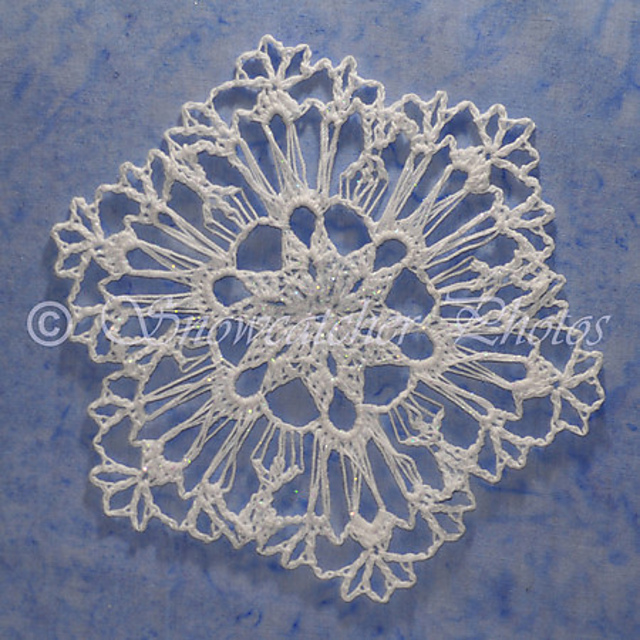 Lavender Snowflake