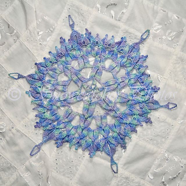Crocodile Snowflake