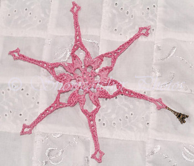 Christmas in Paris Snowflake