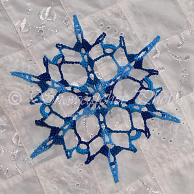 Blue River Snowflake
