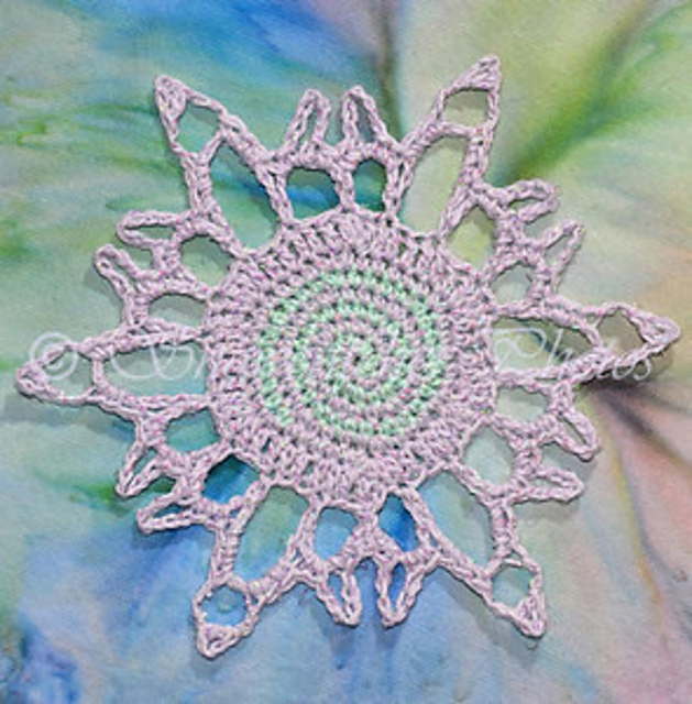 Crazy Spiral Snowflake