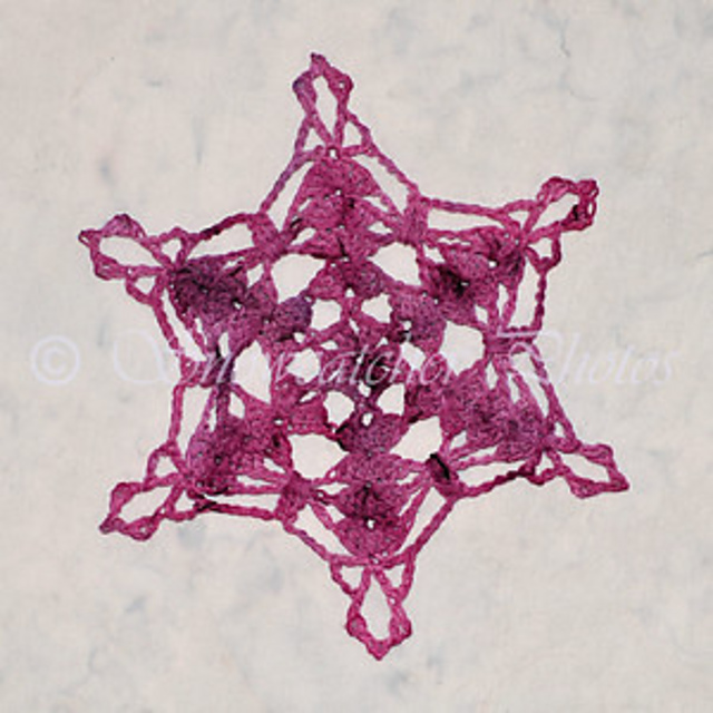 Hollyhock Snowflake