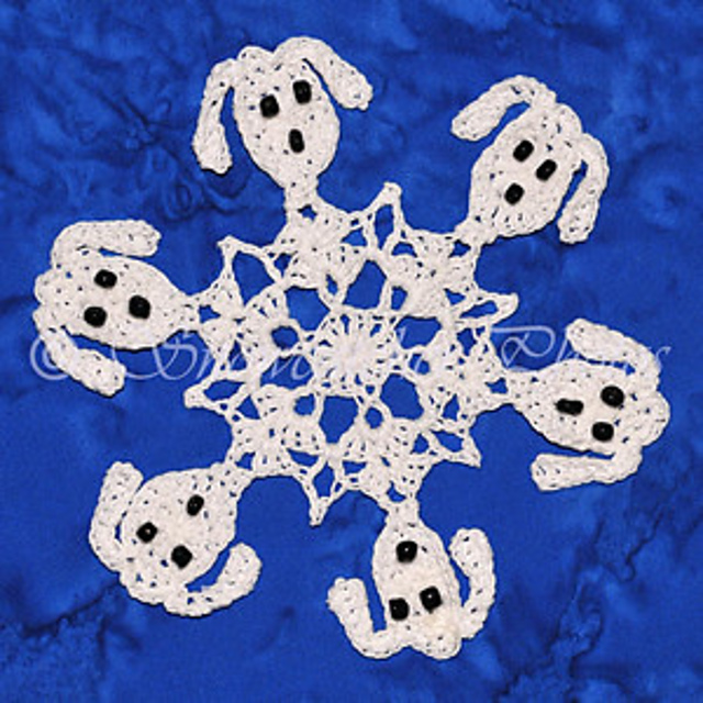 Puppy Love Snnowflake