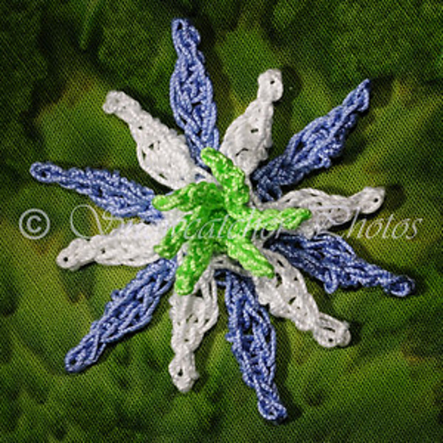 Love in a Mist Snowflake