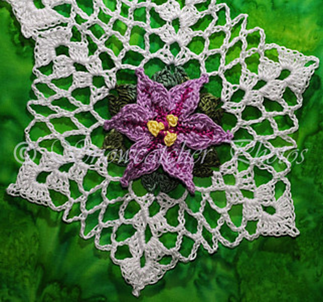 Spring Star Flower Snowflake