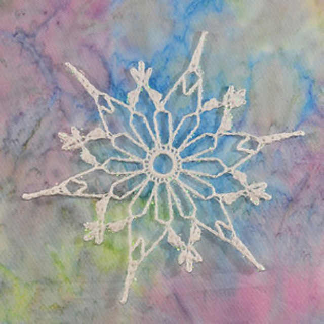 Gothic Daisy Snowflake