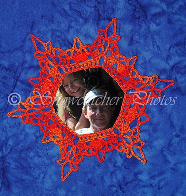 Vitamin C Snowflake Frame
