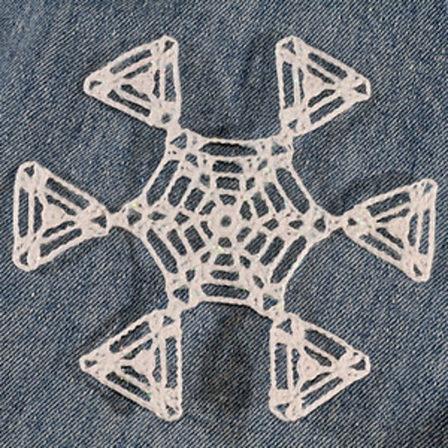Pyramid Peak Snowflake