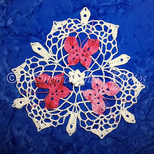 Butterfly Pyramid Snowflake