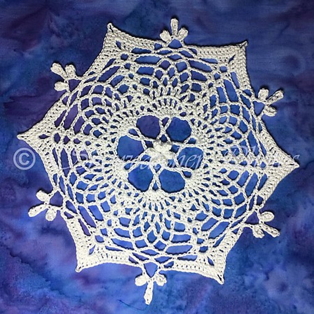 Pineapple Blossom Snowflake