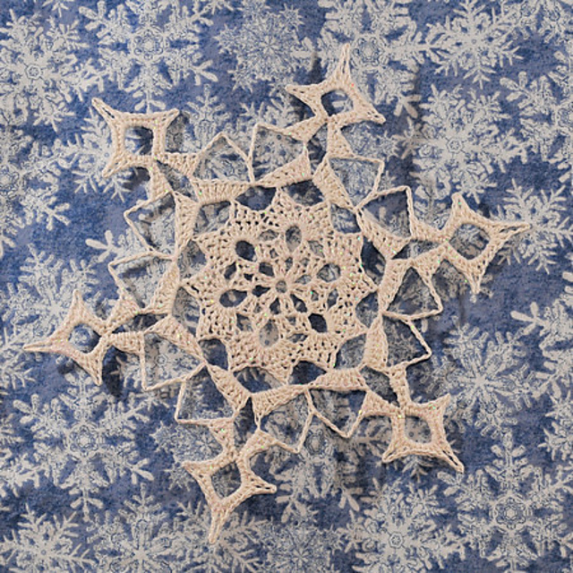 Snowmass Mountain Snowflake