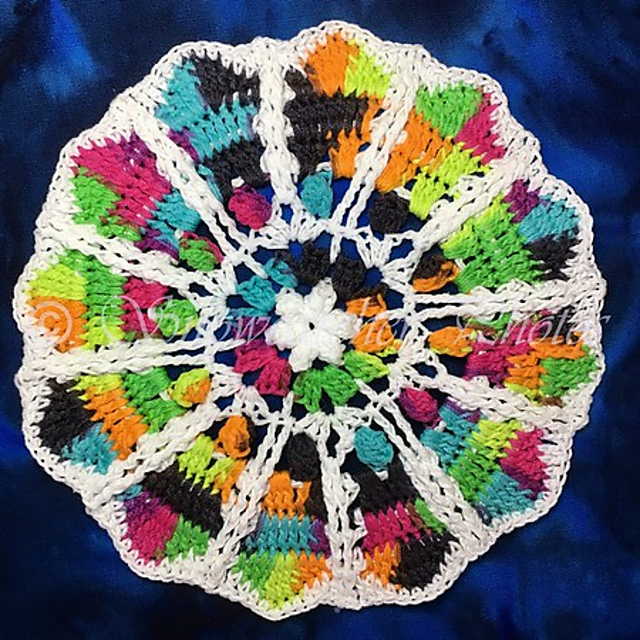Cathedral Window Mandala