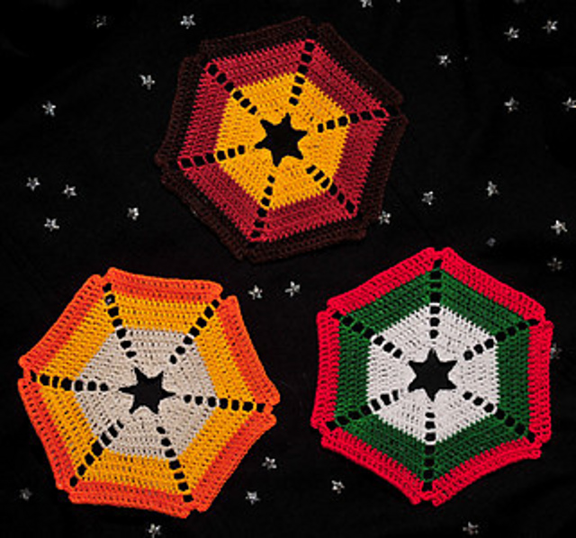 Candy Corn Snowflake