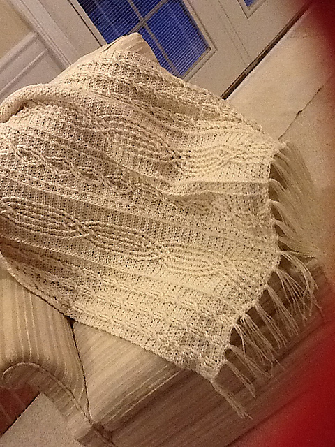 Modular Fisherman's Paneled Afghan and Charting Template