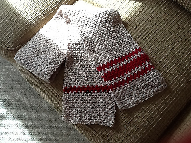 Ugly Duckling to Swan: Crocheted Scarf in Seed Stitch