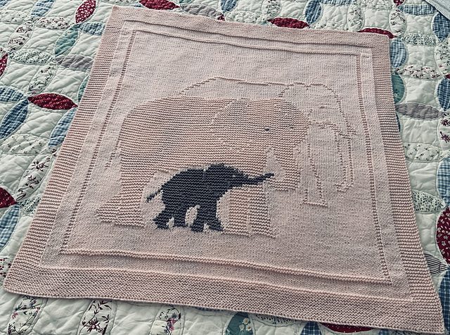 Bébé Babar blanket