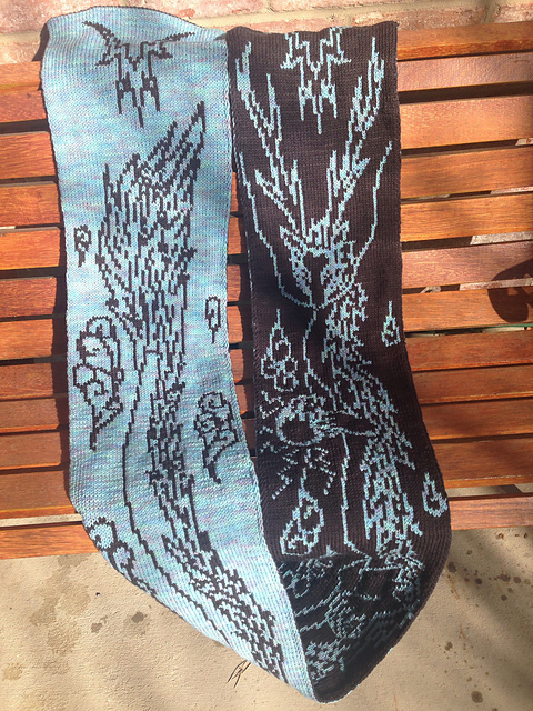 Storm Dragon Scarf MKAL
