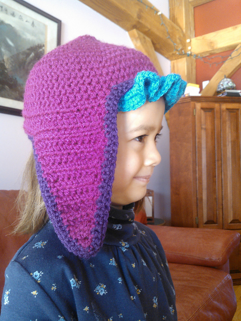 Princess Anna's Snow Hat (from the movie Frozen)
