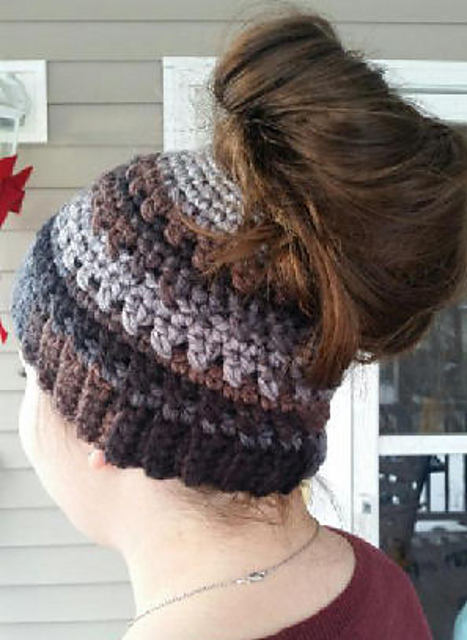 Messy Bun Hat