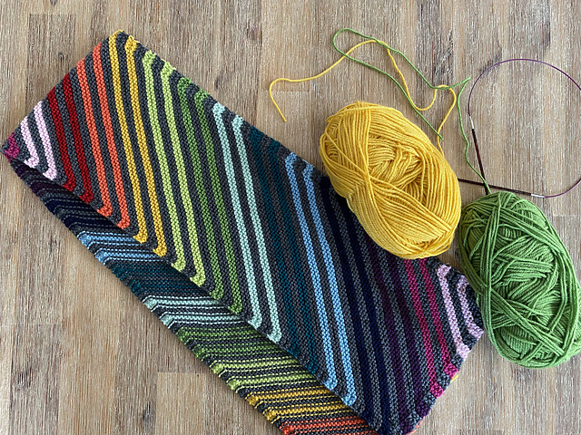 SCARF Rainbow Zebra