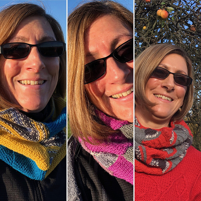 Modular or Entrelac Cowl