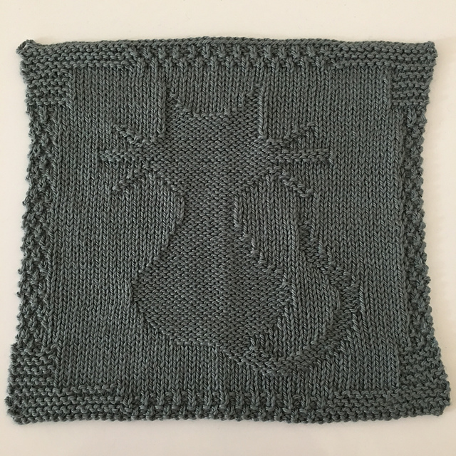 Kitten Kaboodle Dishcloth
