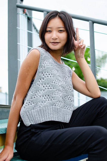 Ravelry: cookie vest pattern by Judy Lee