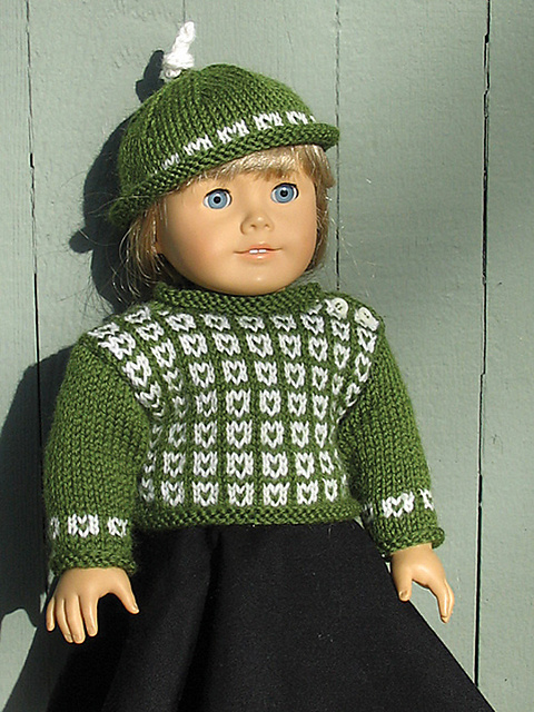 Darling Dolly Pullover and Hat