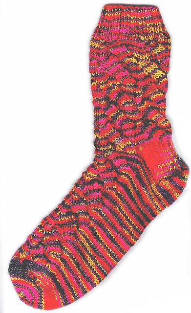Cable Illusion Socks