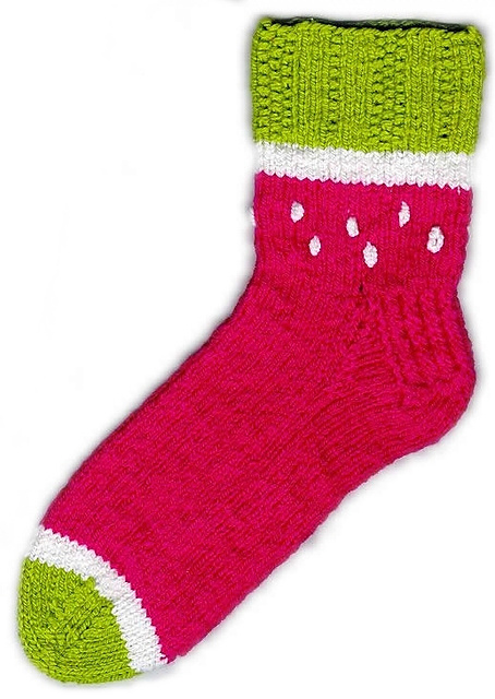 Watermelon Socks