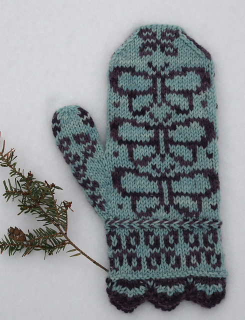 Chercheurs Butterfly Mittens