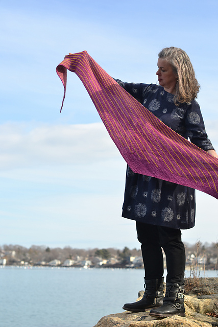 Plum Cove Shawl