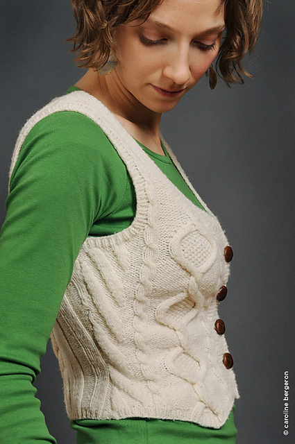 Aran Waistcoat