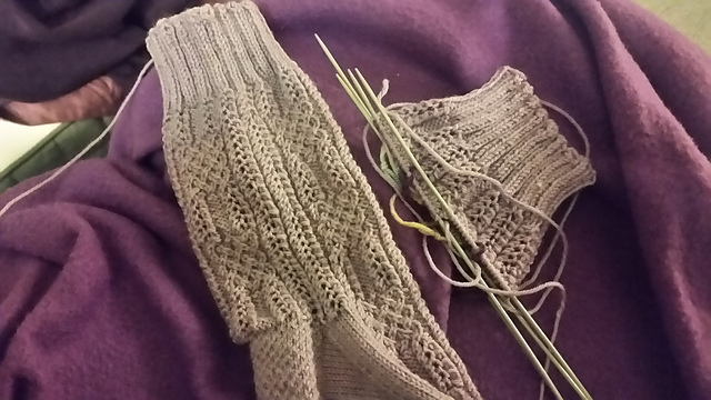 Celtic Cable Sock
