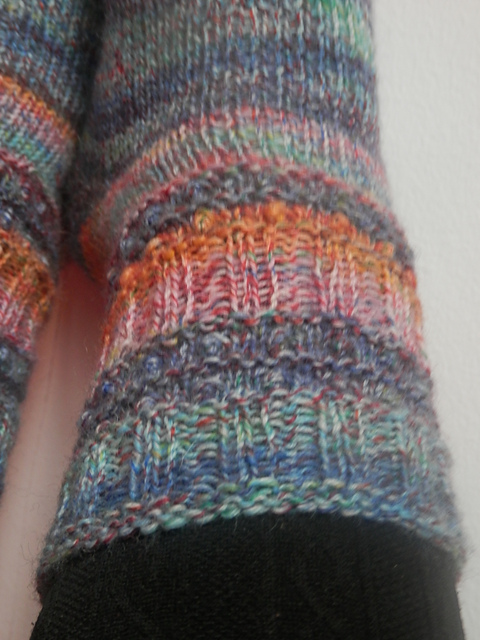 cuff drops sock