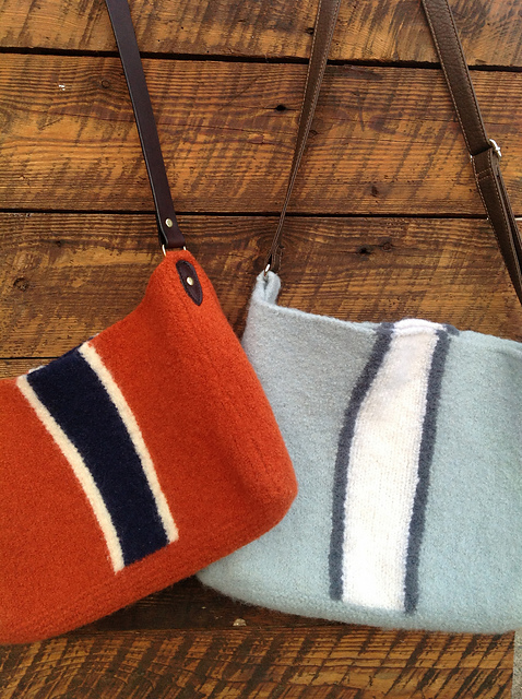 The Boulevard Felted Handbag