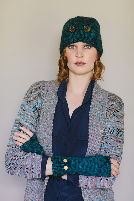 Jade Fingerless Mitts