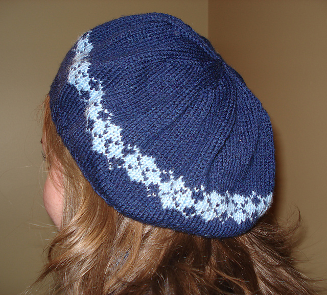 Angelic Argyle Beret / Tam