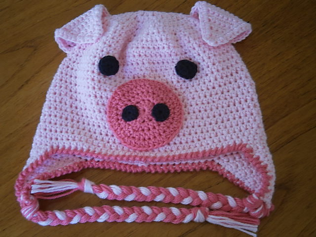 Novelty Pig Hat