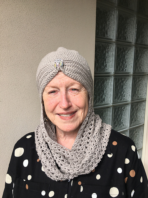 Turban with Scarf