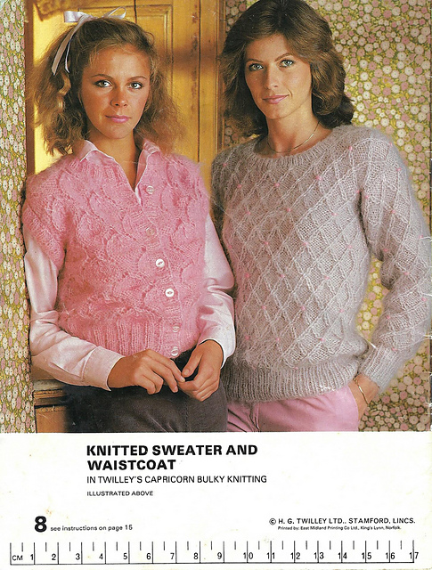 Knitted Sweater and Waistcoat #8