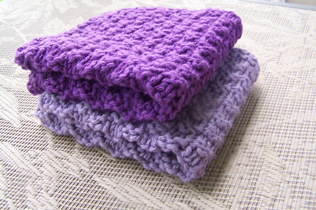 Small Checker Board Washcloth