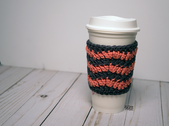 Just Peachy Coffee Cozy
