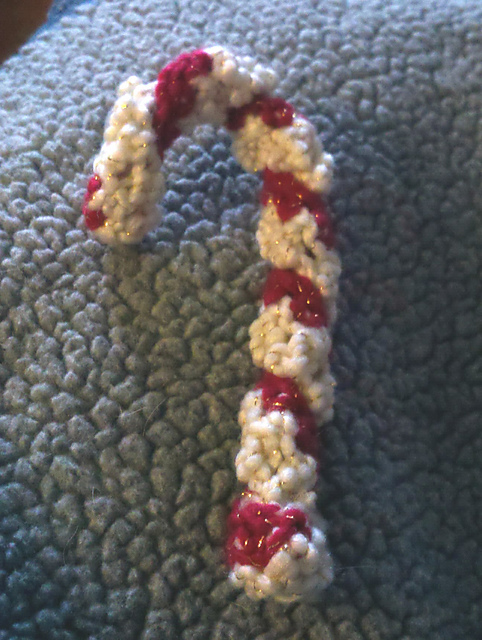 very simple candy cane