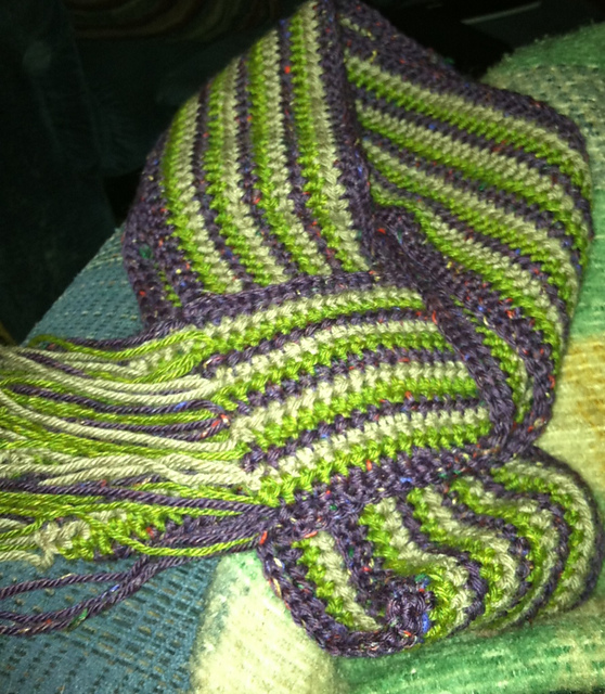 Galaway Striped Scarf